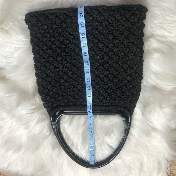 - Crochet Black Shoulder Bag - Picture 5 of 7
